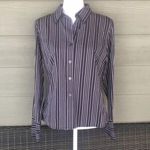 MICHAEL Michael Kors Striped Button Down Shirt